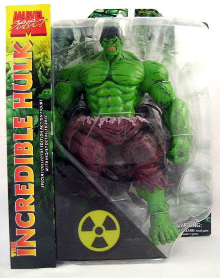 Marvel Select 8 Inch Action Figure- The Incredible Hulk Green