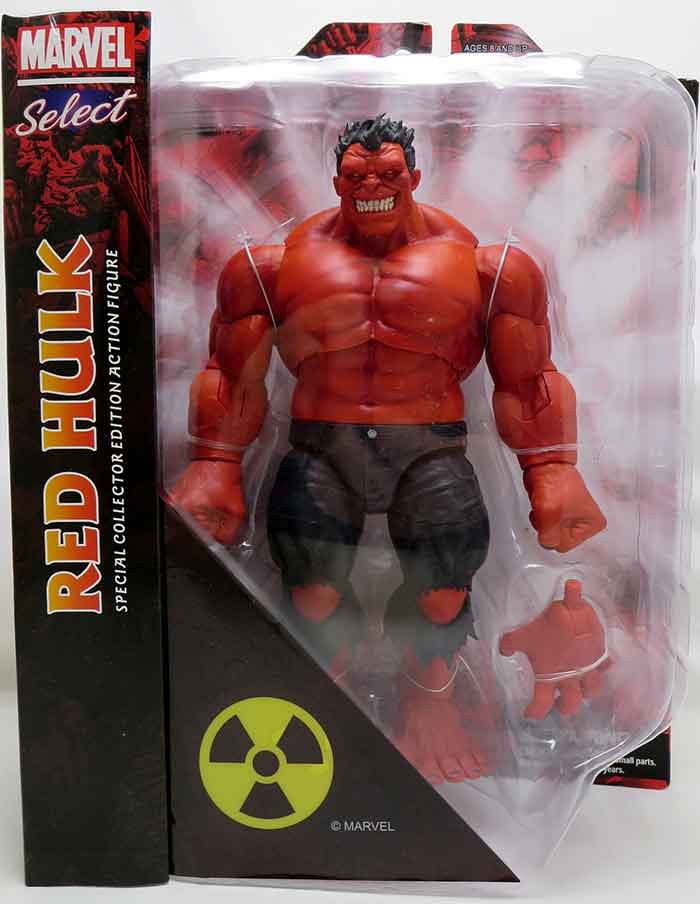 Marvel Select Inch Action Figure All New Red Hulk Reissue