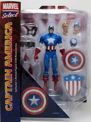 Marvel Select Inch Action Figure Classic Captain America