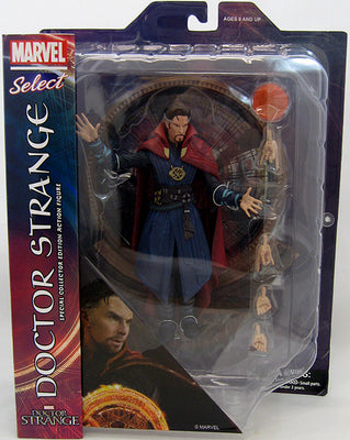 Marvel Select 8 Inch Action Figure Doctor Strange Movie - Doctor Strange Movie Version (Non Mint Packaging)