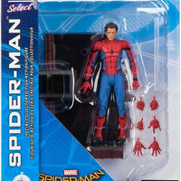 Marvel Select 7 Inch Action Figure Spider-Man Homecoming - Unmasked Spider-Man Exclusive