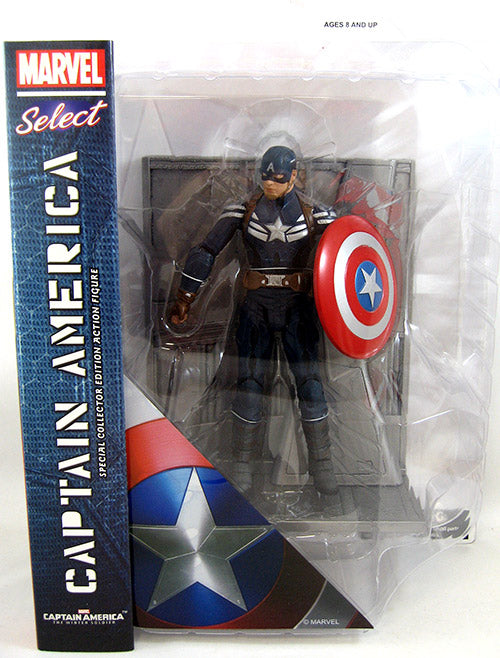 Marvel Select Inch Action Figure Captain America The Winter