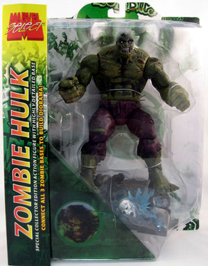 Marvel Select Zombies 8 Inch Action Figures- Incredible Hulk Zombie