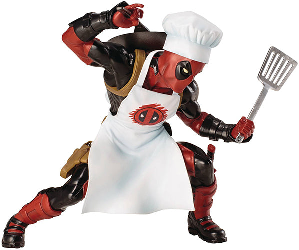 Marvel Universe 8 Inch Statue Figure ArtFX+ - Cooking Deadpool