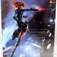 Marvel Universe Variant 10 Inch Action Figure Play Arts Kai - Black Widow (Shelf Wear Packaging)