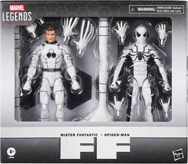Marvel Legends Fantastic Four 6 Inch Action Figure 2-Pack - Foundation Mister Fantastic & Spider-Man
