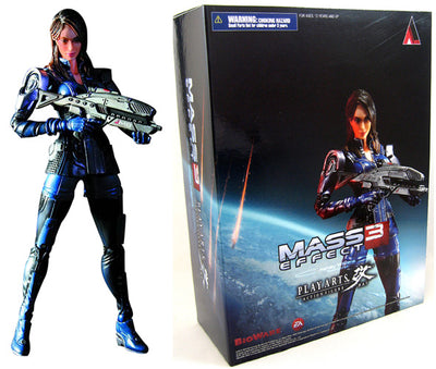 Mass Effect 8 Inch Action Figure Play Arts Kai Series - Ashley Williams