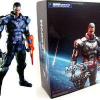 Mass Effect 8 Inch Action Figure Play Arts Kai Series - Commander Shephard