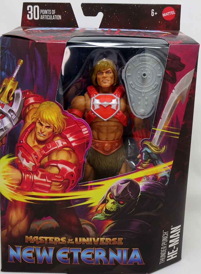 Masters Of The Universe 7 Inch Action Figure Masterverse Wave 13 - New Eternia Thunder Punch He-Man