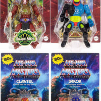 Masters Of The Universe Origins 6 Inch Action Figure Wave 20 - Set of 4 (Vypor - TrapJaw - Spikor - Clawful)