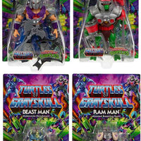 Masters Of The Universe Teenage Mutant Ninja Turtles Origins 6" Action Figure Turtles Of Grayskull Wave 2 - Set of 4