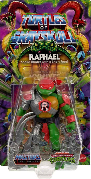 Masters Of The Universe Teenage Mutant Ninja Turtles 6 Inch Action Figure Turtles Of Grayskull Wave 5 - Raphael