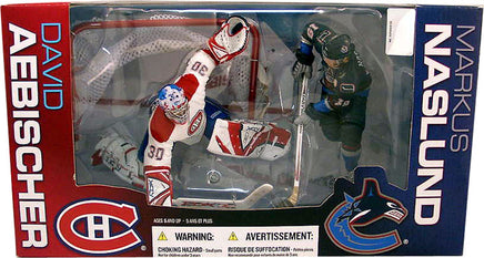 McFarlane Hockey Action Figures Box Set: Exclusive David Aebischer vs Markus Naslund