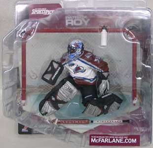 McFarlane NHL Action Figures Series 1: Patrick Roy White Avalanche McFarlane NHL Action Figures Series 1: Patrick Roy White Avalanche