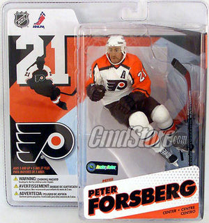 McFarlane NHL Action Figures Series 12: Peter Forsberg 2 White Jersey Variant