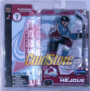 McFarlane NHL Action Figures Series 7: Milan Hejduk Maroon Jersey Variant