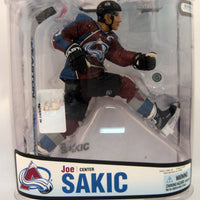 McFarlane NHL Hockey Action Figures Series 18: Joe Sakic Burgundy Jersey Variant