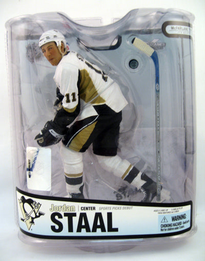 McFarlane NHL Hockey Action Figures Series 18: Jordan Staal White Jersey Variant