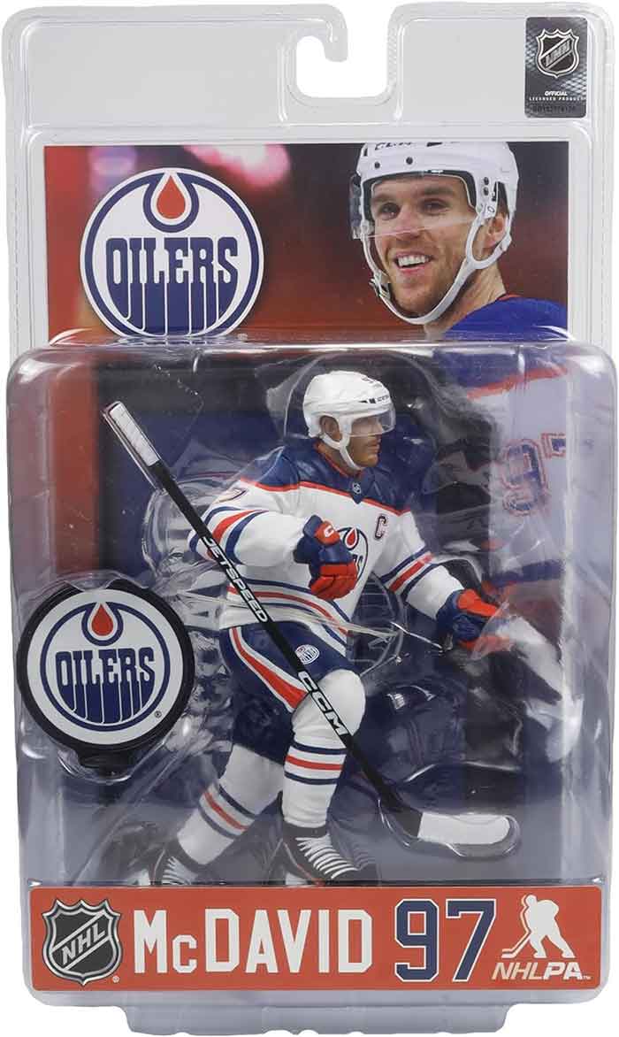 NHL SportsPicks Edmonton Oilers Connor McDavid 7-Inch Scale Posed Figure