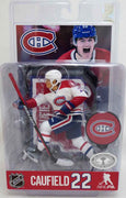 McFarlane SportsPicks NHL 7 Inch Static Figure Series 1 Exclusive - Cole Caufield White Jersey Platinum