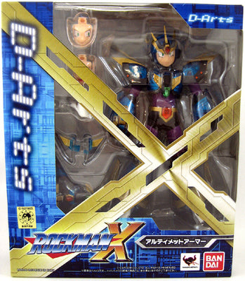 Mega Man X 5 Inch Action Figure D-Arts Series - Ultimate Armor Mega Man