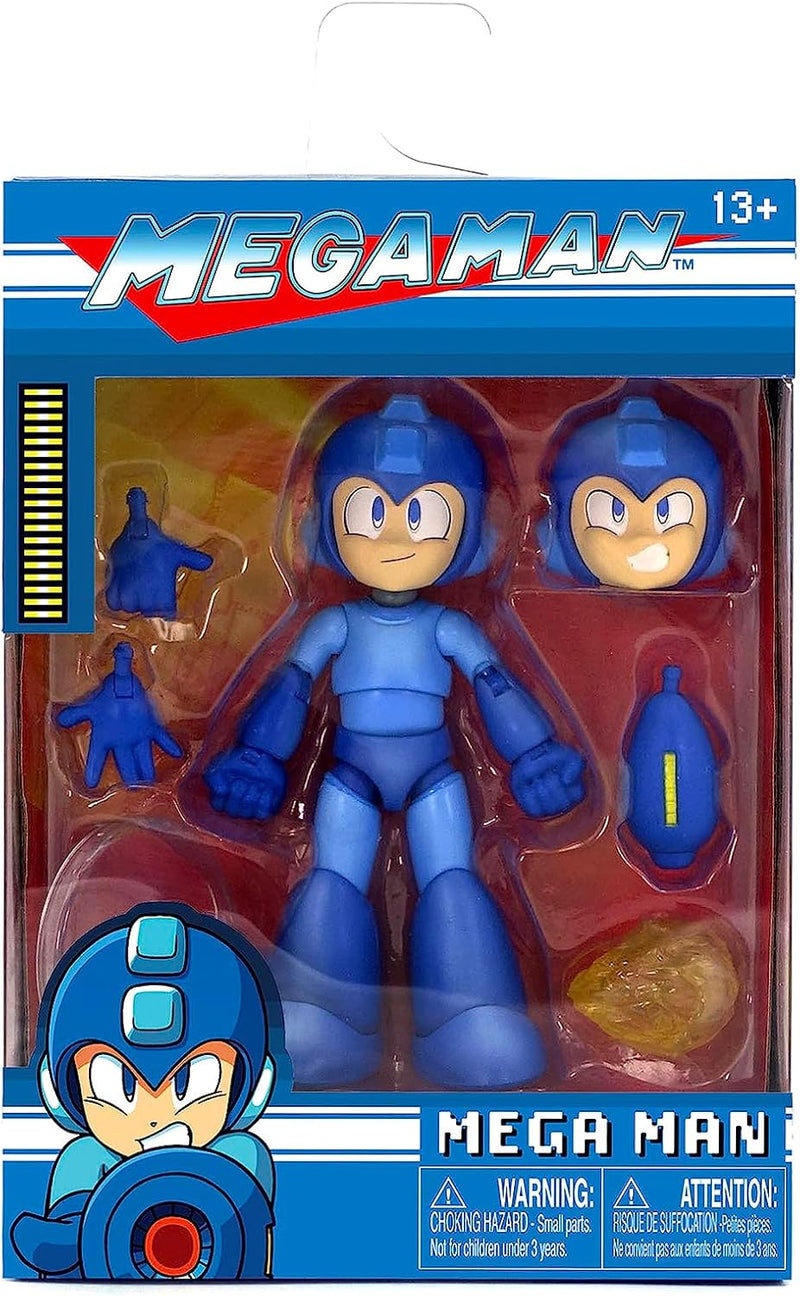 Megaman 4 Inch Action Figure 1/12 Scale Wave 1 - Mega Man