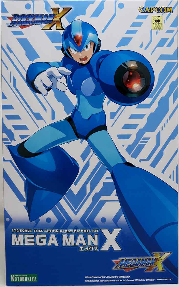 Megaman 6 Inch Model Kit Plastic - Megaman X-Buster