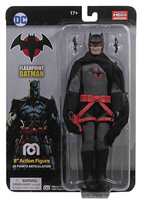 Mego DC Heroes 8 Inch Doll Figure Exclusive - Flashpoint Batman