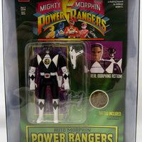 Mighty Morphin Power Rangers 5 Inch Action Figure Auto Morphin Series - Head Morphin Black Ranger