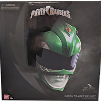 Mighty Morphin Power Rangers Life Size Helmet Legacy Series - Green Ranger Helmet (Sub-Standard Packaging)