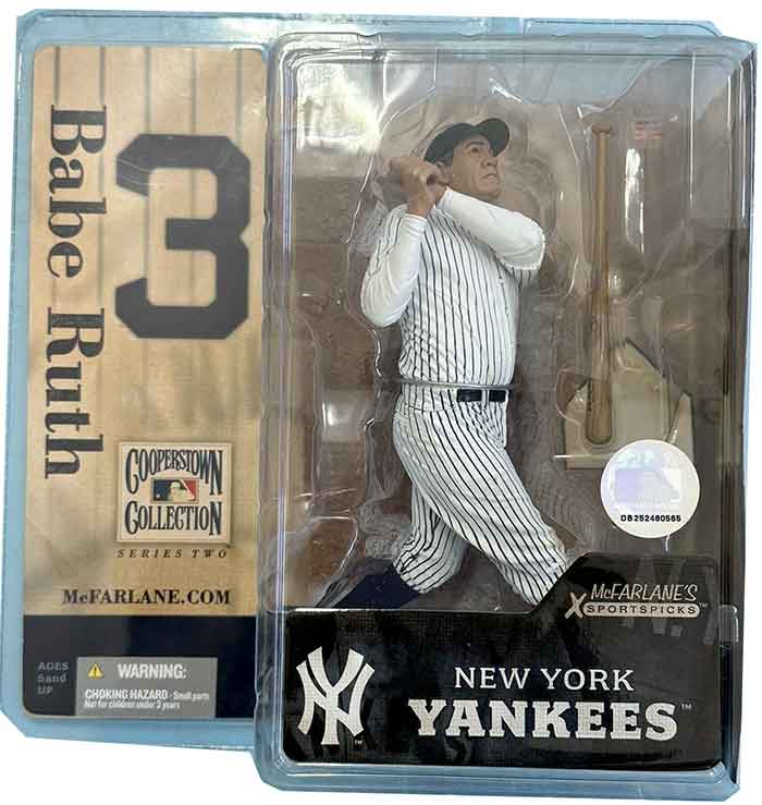 MLB New York Yankees (Babe Ruth) Men's Cooperstown Baseball Jersey.