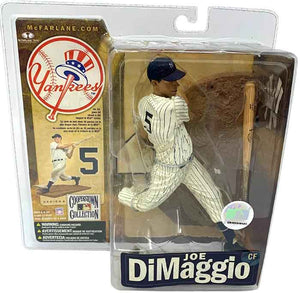 MLB Baseball Cooperstown 6 Inch Static Figure Series 5 - Joe Dimaggio White Jersey