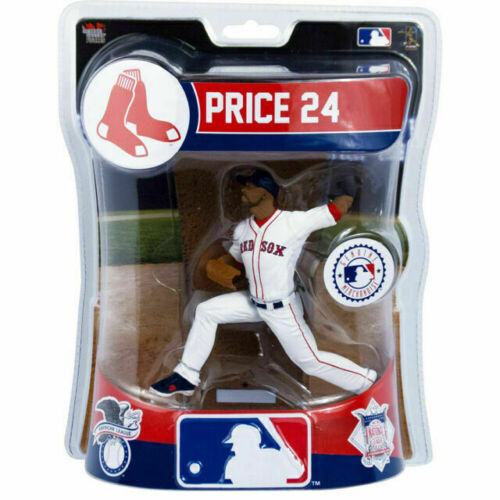 MLB Baseball 6 Inch Static Figure Deluxe PVC - David Price White Jersey