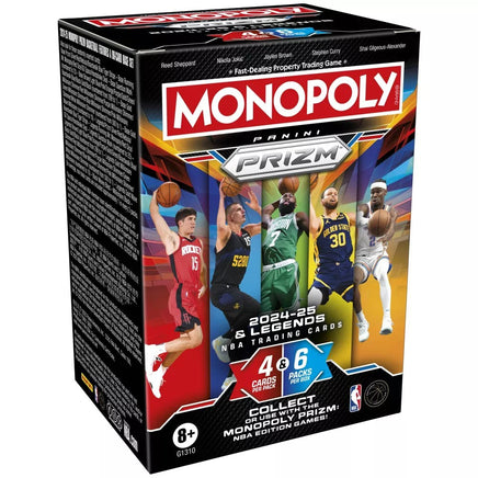 Monopoly Prizm 2024-25 NBA Panini Trading Cards - 12x Sealed Blaster Booster Boxes
