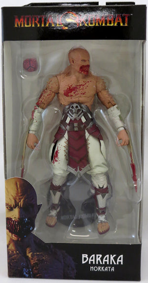 Mortal Kombat 4 7 Inch Action Figure - Baraka Horkata Bloody