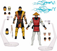 Mortal Kombat Klassic 7 Inch Action Figure 2-Pack - Scorpion vs Raiden