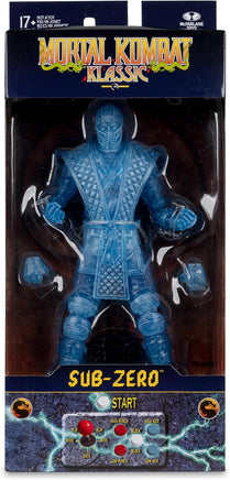 Mortal Kombat Klassic 7 Inch Action Figure - Sub-Zero (Ice Clone)