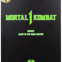 Mortal Kombat MK1 7 Inch Action Figure Exclusive - Glow In The Dark Raiden Gold Label