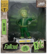 Movie Maniacs Fallout 5 Inch Static Figure Posed Exclusive - Vault Boy Glow in The Dark Edition Gold Label