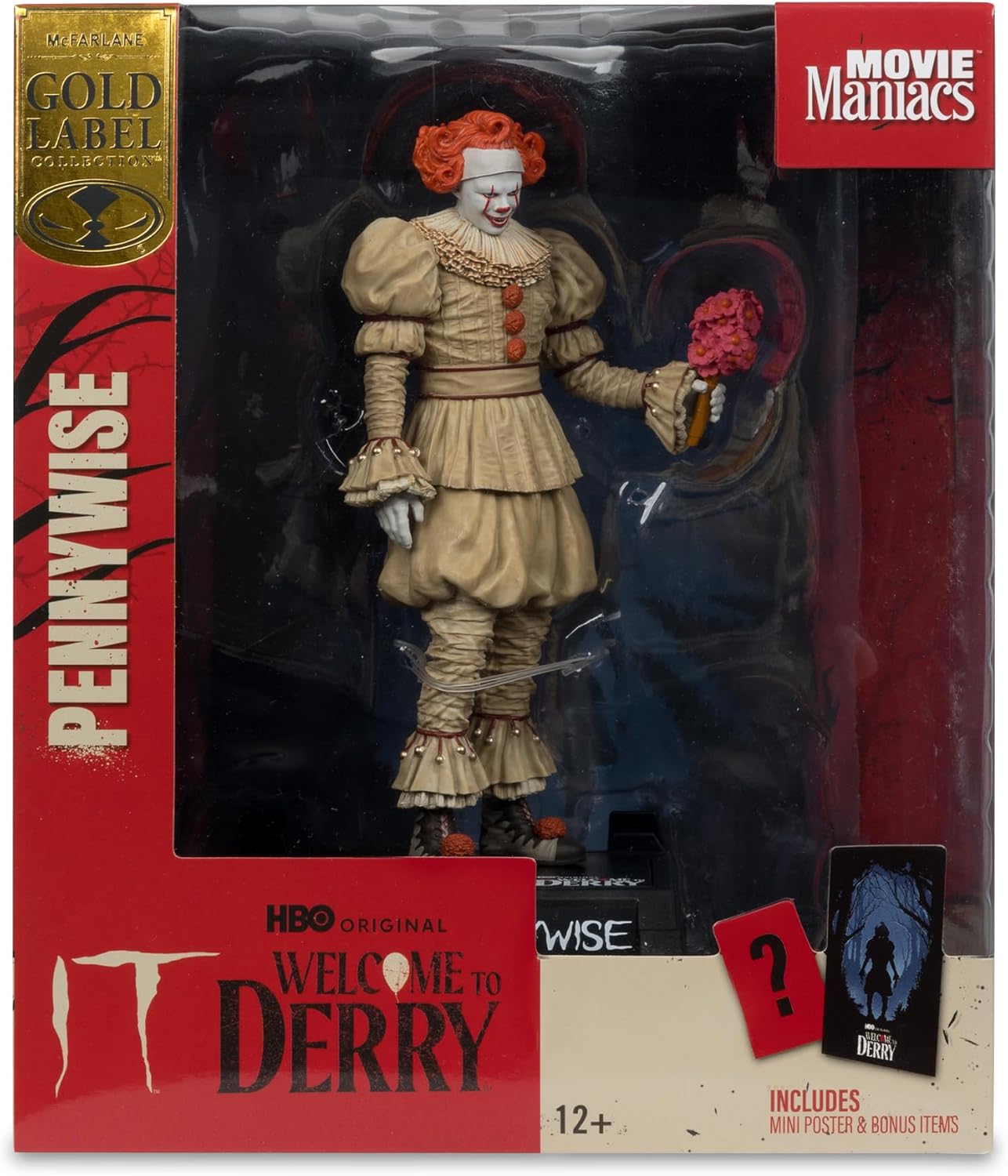 Movie Maniacs IT Welcome To Derry 6 Inch Static Figure Posed