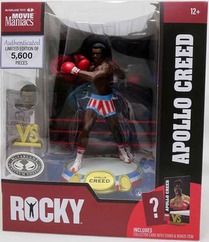 Movie Maniacs Rocky 1976 6 Inch Static Figure Exclusive - Apollo Creed Platinum