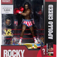Movie Maniacs Rocky 1976 6 Inch Static Figure Posed Wave 1 - Apollo Creed