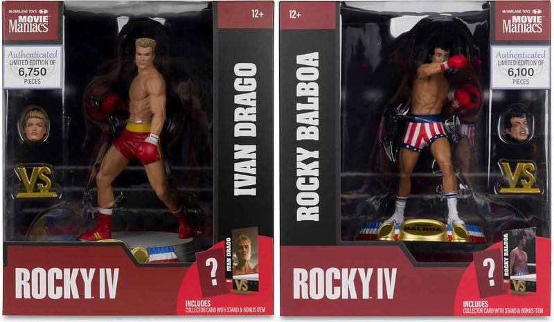 Rocky on sale IV figure lot x3