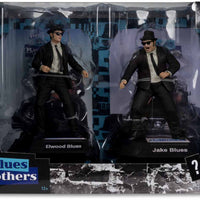 Movie Maniacs The Blues Brothers 6 Inch Static Figure 2-Pack Exclusive - Jake & Elwood Gold Label