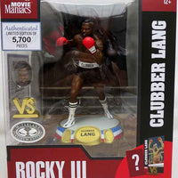 Movie Maniacs 6 Inch Static Figure Wave 2 Exclusive - Clubber Lang (Rocky III) Platinum