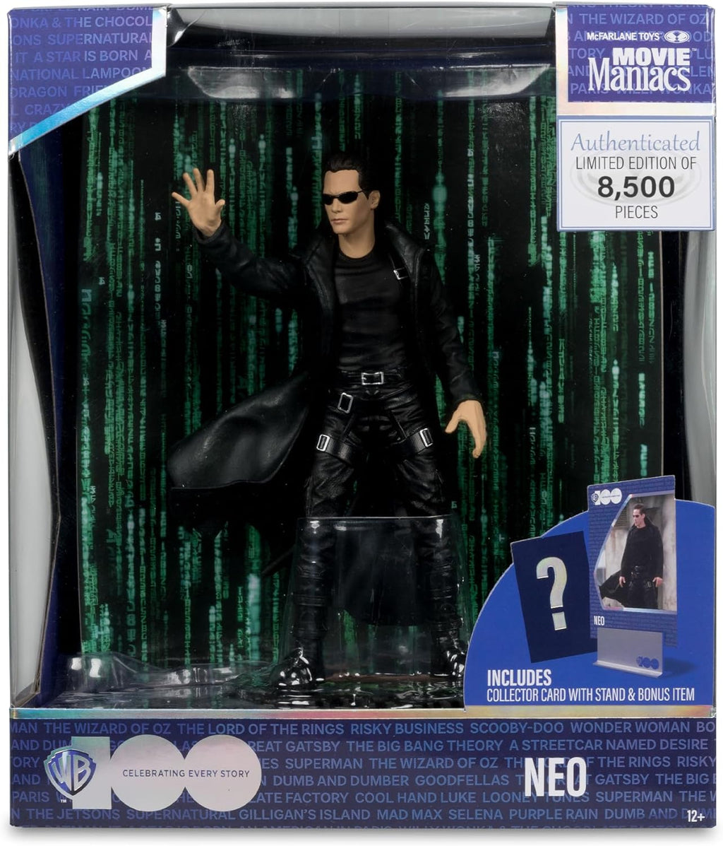 Movie Maniacs 6 Inch Action Figure Wave 2 - Neo (The Matrix)