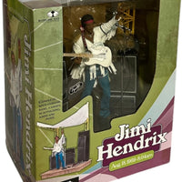 Music Maniacs 6 Inch Static Figure Deluxe Boxed Set - Jimi Hendrix Woodstock (Openned Packaging)