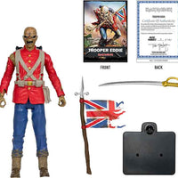 Music Maniacs Metal Iron Maiden 6 Inch Action Figure - Trooper Eddie