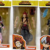 My Hero Academia 7 Inch Action Figure Series 2 - Set of 3 (Ochaco - Eijiro - Shoto)