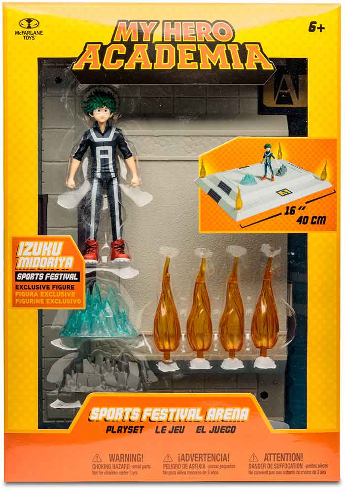 My Hero Academia フィギュア　McFarlane Toys Amazon.com: McFarlane Toys My Hero Academia Izuku Midoriya
